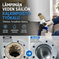 Lämpimän veden säiliön kalkinpoistotyökalu – poistaa kalkin ilman ammattilaisen apua!