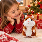 🐹🎁50% OFF NOW! Talking Hamster Plush Toy – Repeats What You Say, Auto Head Shaking Interactive Stuffed Animal, Hilarious Educational Toy for Kids & Party Fun