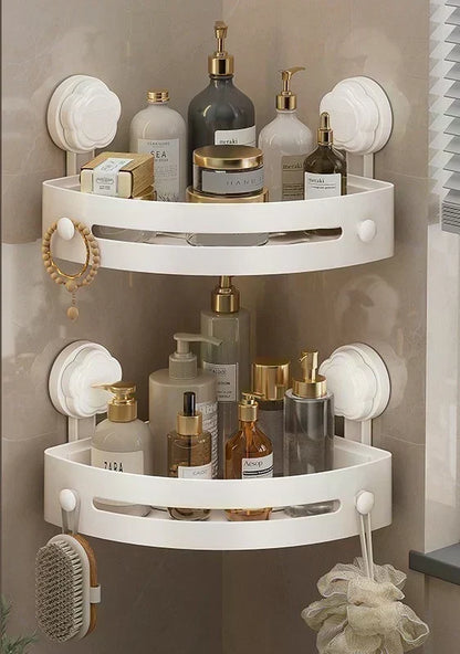 🔥 -50% ALENNUS!! 📢 🚿 Kulmasuihkun säilytysteline – Tilaa säästävä ja helppo asentaa ✨