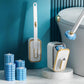 🔥UUDEN VUODEN ALE 13,99 $!!⚡50 000+ MYYTY!🚽💦Kertakäyttöinen vaihtoseinään asennettava innovatiivinen wc-harjasetti✨
