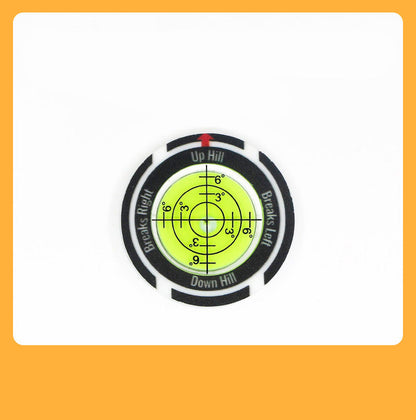 Precision Golf -viheriön korkeudenmittauslaite ja pallomerkki