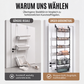 🚪 50 % ALENNUS! 🧺 Ovelle ripustettava hylly – ilman poraamista, useita koreja ja käytännöllinen ✨